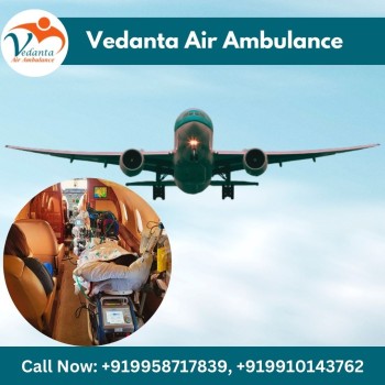 Use Air Ambulance from Varanasi with Splendid Medical Care by Vedanta