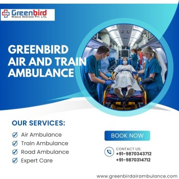 Reduce Stress for Transporting Patients with Greenbird Air And Train Ambulance Service in Vellore