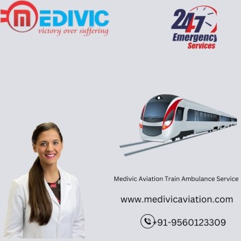 Medivic Train Ambulance in Ranchi Provides Timely Medical Transfer