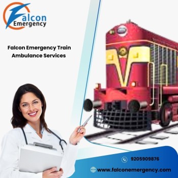 Choose Falcon Emergency Train Ambulance in Jamshedpur for Proper Relocation Service