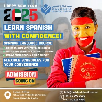 SPANISH LANAGUE CLASSES IN SHARJAH CALL -0568723609