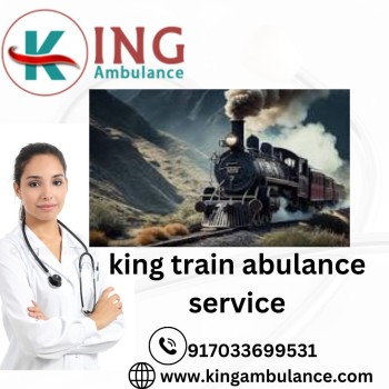 Suitable Monitoring is done via King Train Ambulance Service in Siliguri