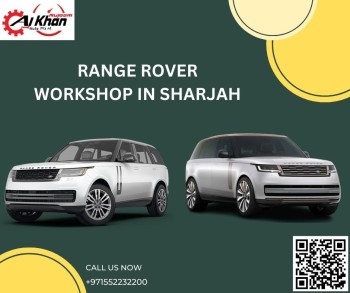 Land Rover Services Center in Sharjah