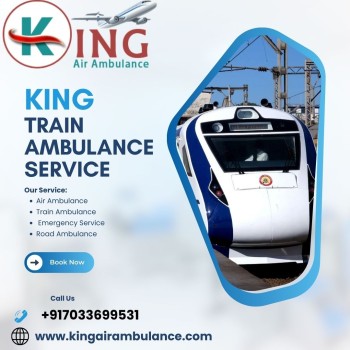 King Train Ambulance in Patna is focused on Giving Good Care to Patients