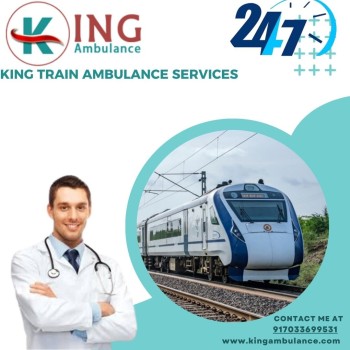 Get Safe Medical Transport across India via King Train Ambulance in Ranchi