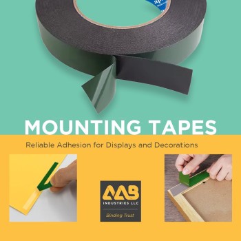 Secure Your Displays with Confidence – Premium Mounting Tapes!