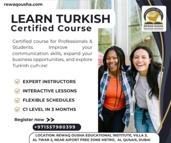 Turkish Language Course for Professionals & Students in Dubai