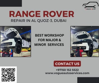 Range Rover and Rolls Royce repair workshop in Dubai