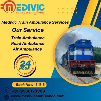 For Quality Treatment during Journey Use the Medivic Train Ambulance in Silchar 