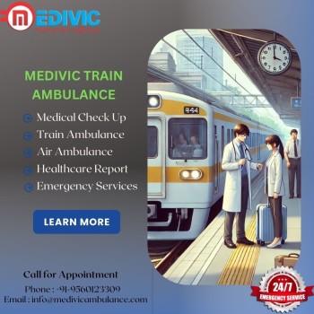 Emergency Train Ambulance Services in Kolkata at Affordable Rates – Contact Us Now