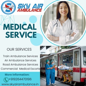 Siliguri Sky Train Ambulance provides a quick solution for connectivity 