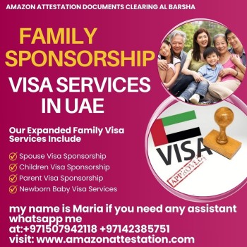 Family sponsorship Visa Services in Uae