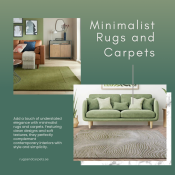 Minimalistic rugs and carpet