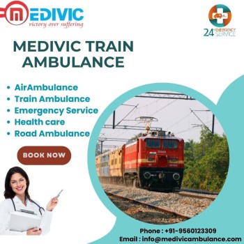 Medivic Train Ambulance Services in Ranchi Your Reliable Partner During Emergency Situations