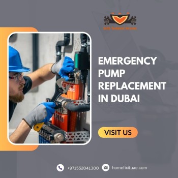 Emergency Pump Replacement in Dubai  Home Fixit UAE