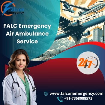 Falc Air Ambulance in Bhopal guarantees patient's health will never be compromised