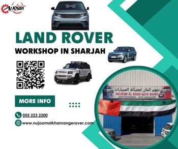 Land Rover garage in Sharjah