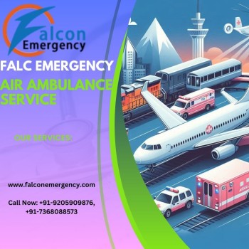 Appropriate monitoring is done through Falc Air Ambulance Service in Bhopal