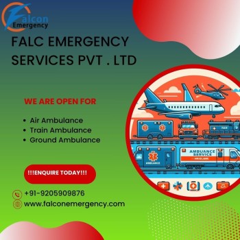  FALC Emergency Air Ambulance Services in Varanasi Provides a Safe and Easy Transfer Mission 