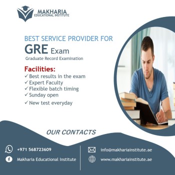 Crack GRE Exam with high marks with Makharia Educational Institute