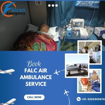 Falc Air Ambulance in Agra is trusted by Many Families