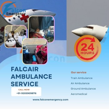 Booking Falc Air Ambulance Service in Aizawal Just got Easier