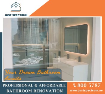 Professional and Affordable Bathroom Renovation in Dubai