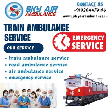 Sky Train Ambulance in Kolkata aims to provide transportation to suffering patients