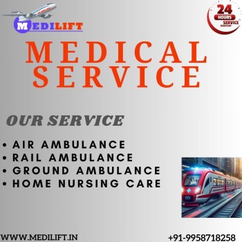 Medilift Train Ambulance in Delhi Ensure Smooth Coordination with Patients