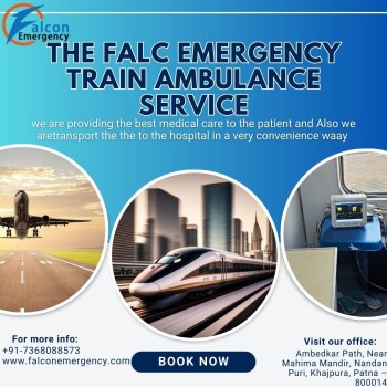 FALC Emergency Train Ambulance in Bangalore provided a quick and secure transfer