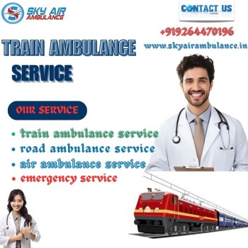 Use Train Ambulance service in Mumbai With Good Facility 