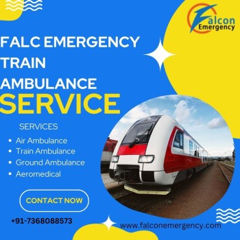 Falc Emergency Train Ambulance in Patna provides a Trusted Transfer Service