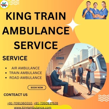 Affordable and Safe King Train Ambulance Service in Jabalpur