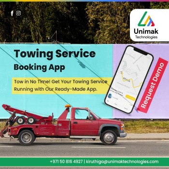 No More Stranded Drivers! Launch Your Uber for Tow Trucks – Honk Clone by Unimak Technologies