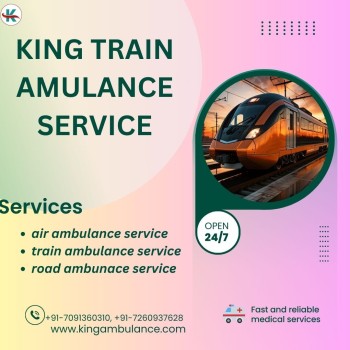 King Train Ambulance in Bhopal Prioritizes Patient Comfort and Safety