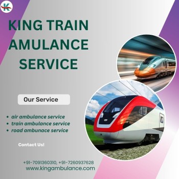 For Safe and Painless Transfer Use King Train Ambulance in Darbhanga