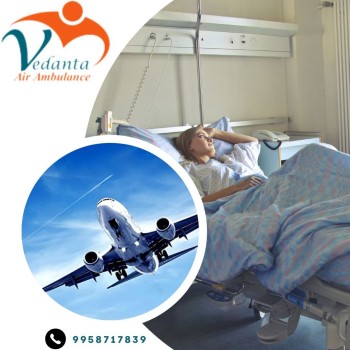 Opt Air Ambulance in Hyderabad by Vedanta with Fabulous Medical Support