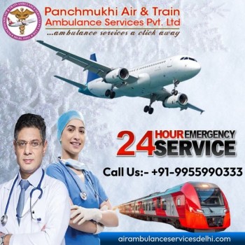 Get Panchmukhi Air and Train Ambulance Services in Patna for Effective Medical Care