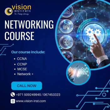 Networking Course at Vision Institute. Call 0509249945