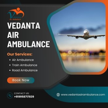 Choose Air Ambulance from Kolkata with Magnificent Medical Aid by Vedanta