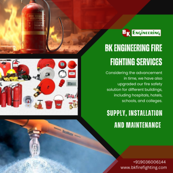 Most Credible Fire Fighting Services in Chennai – BK Engineering