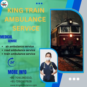 King Train Ambulance in Jabalpur provides Express Trains for Shifting