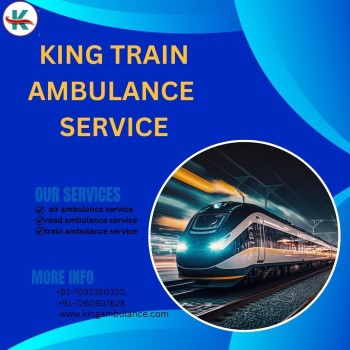 King Train Ambulance in Jamshedpur Offers Appropriate Medical Care While on the Go