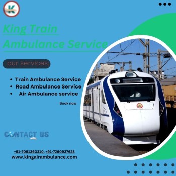 King Train Ambulance in Silchar provides Best Care to patients on the Move