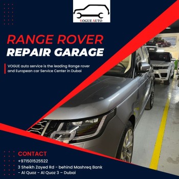 Range Rover and Land Rover Auto workshop in Dubai