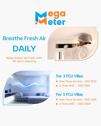 Keep Your Villa’s Air Fresh with Mega Meter’s AMC Packages!