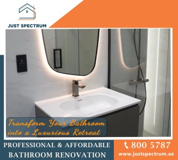 Professional and Affordable Bathroom Renovation in Dubai