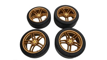 Ferrari 812 Tyres (Pirelli) + Wheels Rims Set Bronze OEM 324158 324159