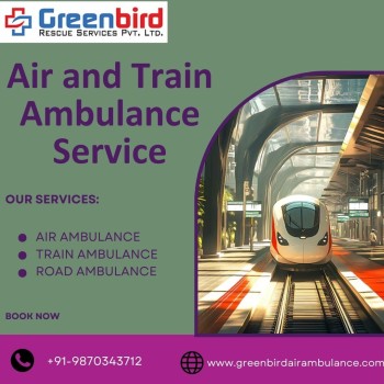 Patients Needing Special Care are provided by Greenbird Air and Train Ambulance in Patna