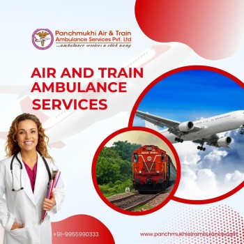 Utilize Panchmukhi Air and Train Ambulance Services in Ranchi with Great Medical System